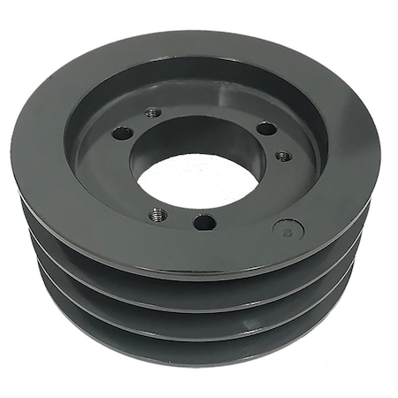 B&B Manufacturing Bushing 3 Groove V-Belt Pulley 9.4 inch OD 3C90E